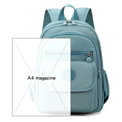 Ladies' lightweight, large capacity stylish  travel backpack with adjustable shoulder straps