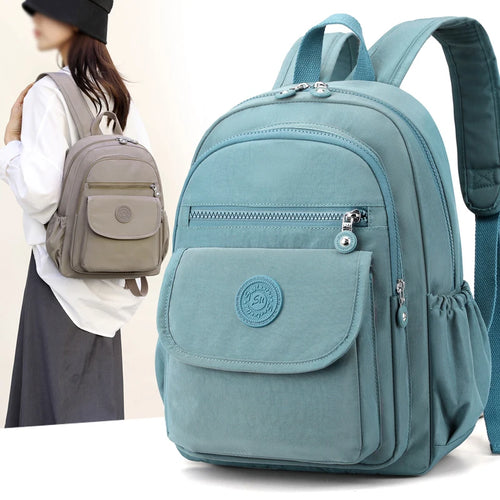 Ladies' lightweight, large capacity stylish  travel backpack with adjustable shoulder straps