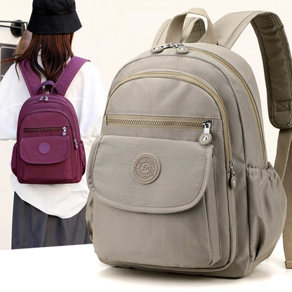 Ladies' lightweight, large capacity stylish  travel backpack with adjustable shoulder straps