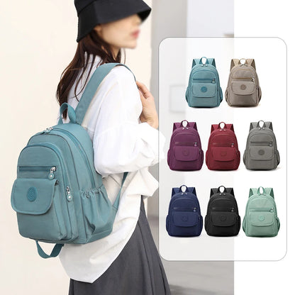 Ladies' lightweight, large capacity stylish  travel backpack with adjustable shoulder straps