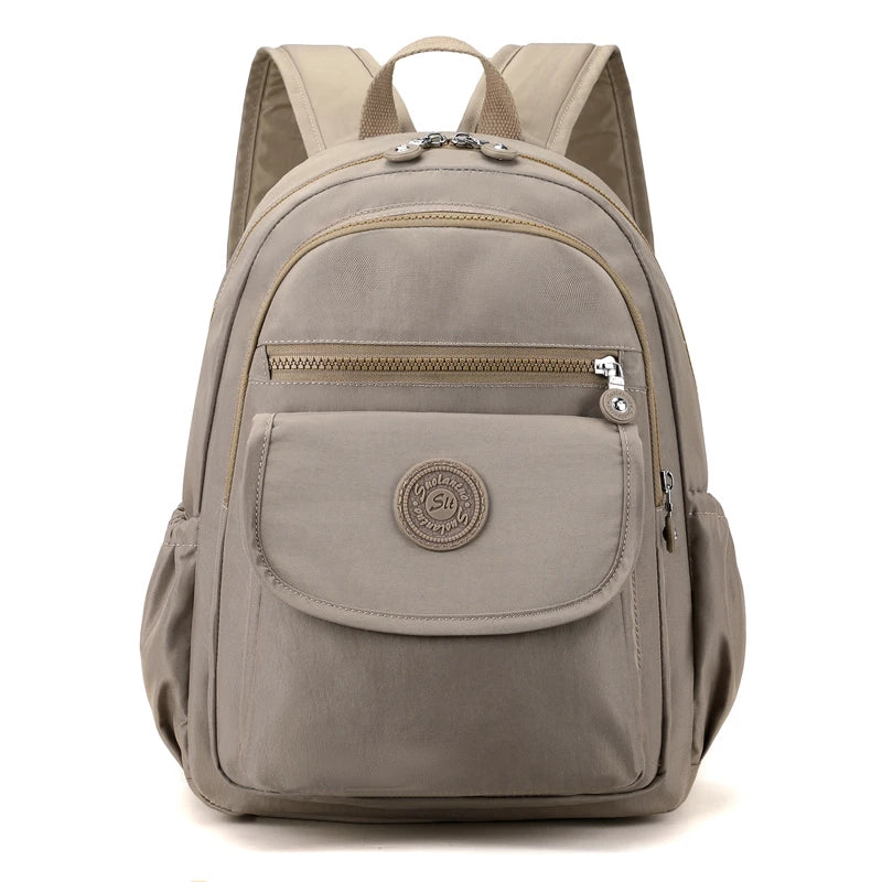 Ladies' lightweight, large capacity stylish  travel backpack with adjustable shoulder straps