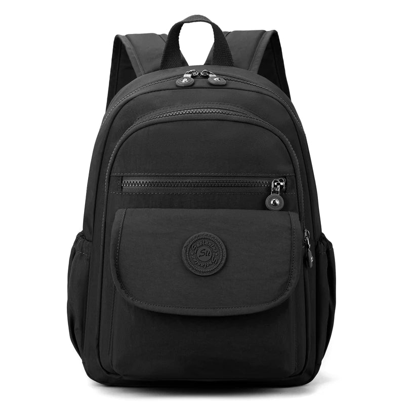 Ladies' lightweight, large capacity stylish  travel backpack with adjustable shoulder straps