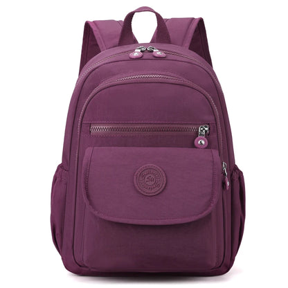 Ladies' lightweight, large capacity stylish  travel backpack with adjustable shoulder straps